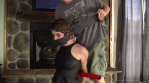 www.officeperils.com - Amanda Reigh: Strained on Knee Point thumbnail
